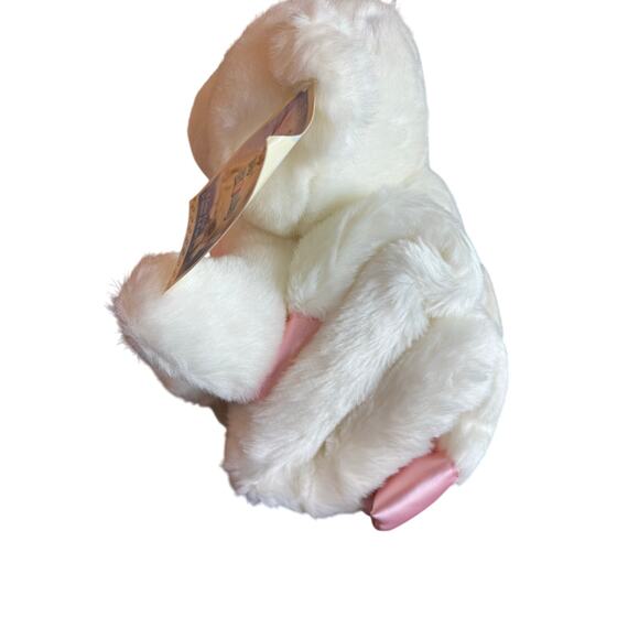 New My Banky Kisses Pink Bear Security Blanket Lovey 28"x28" - Picture 4 of 9